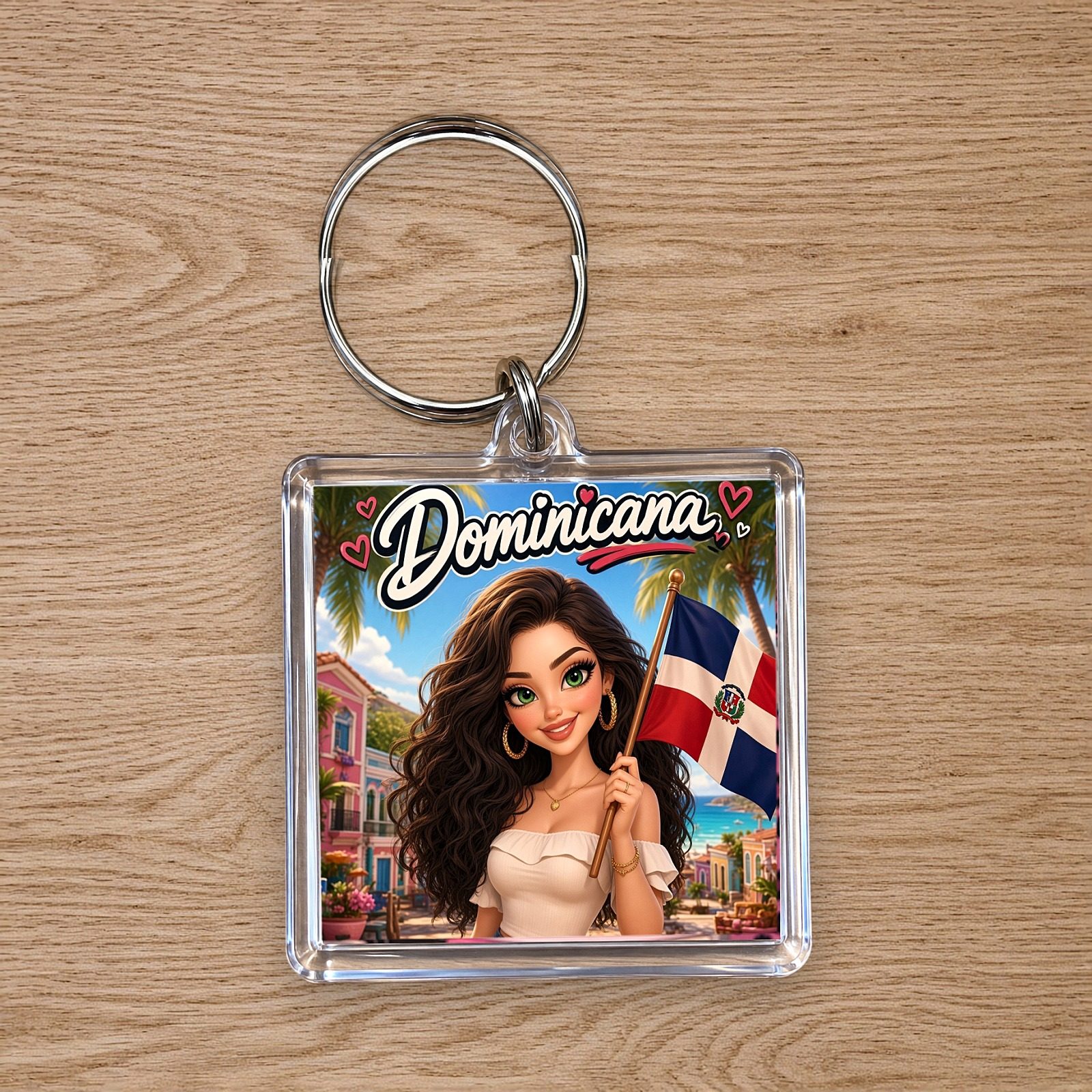 Dominicana Keychain, photo 1