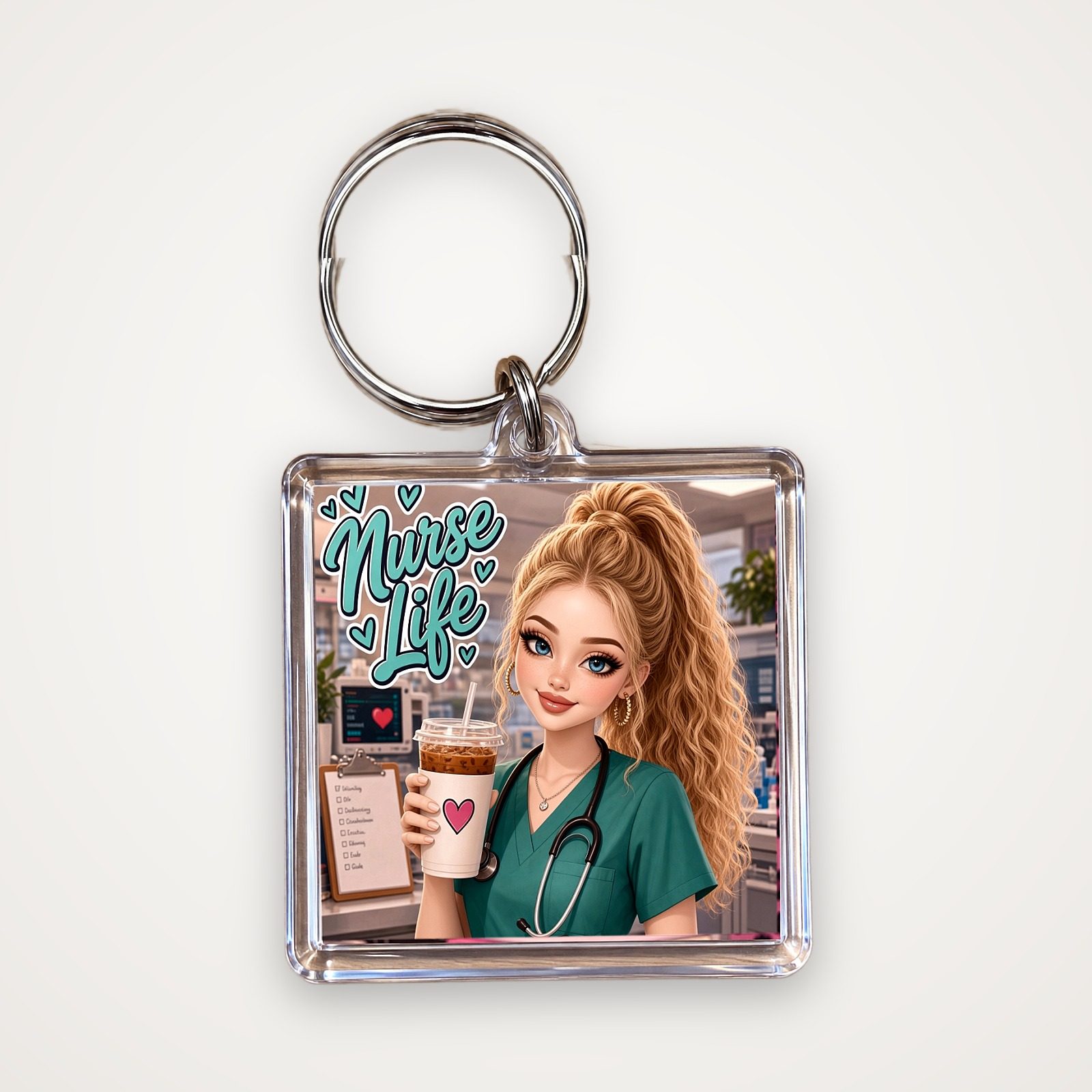 Nurse Life Keychain, photo 4
