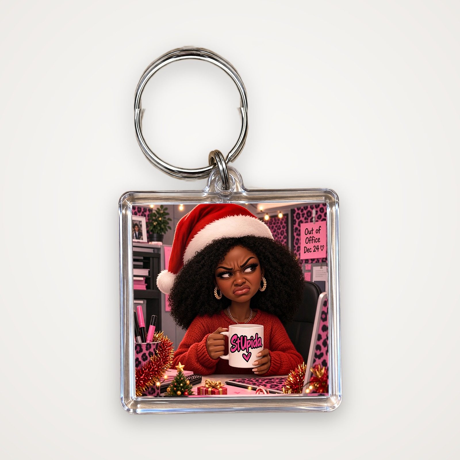 StUpida Christmas Keychain, photo 2