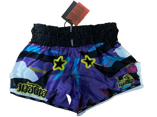 YOKKAO Angry Tiger Purple Muay Thai Shorts, photo 2