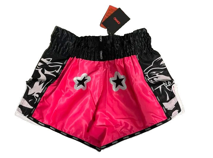 YOKKAO Original Silver Magenta Muay Thai Shorts, photo 2