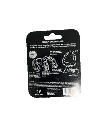 YOKKAO Senior Mouthguard Black & Orange, photo 2