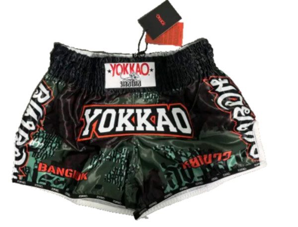 YOKKAO Thai Camo Forest Muay Thai Shorts, photo 1