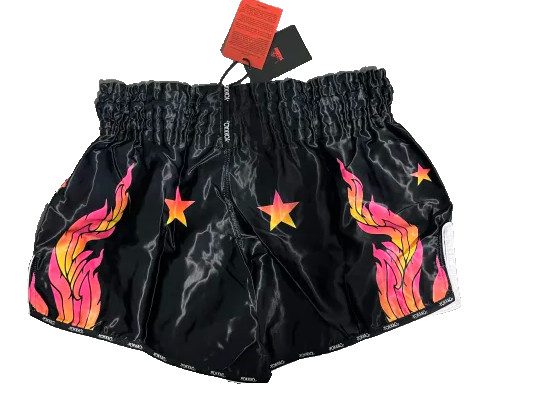YOKKAO The Flame 2025 Black Muay Thai Shorts, photo 2
